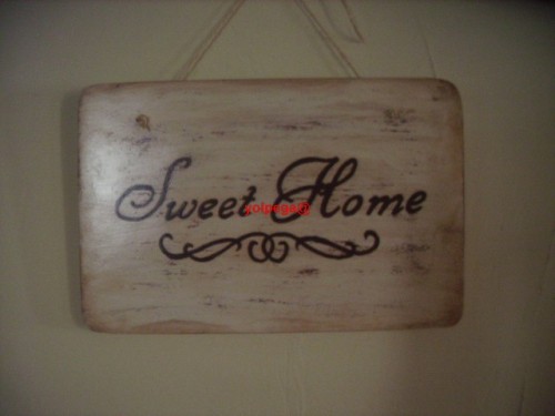 Cartel "Sweet Home"
